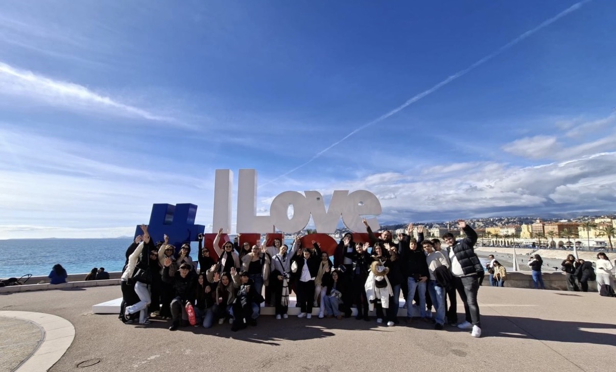 European school group experience in Nice, France